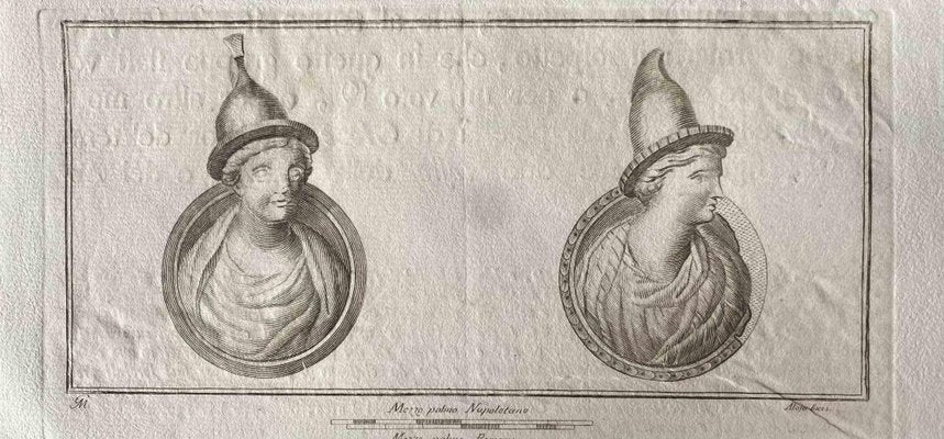 Various Masters, Roman Bust, Etching, 1750-ZCI-1760668