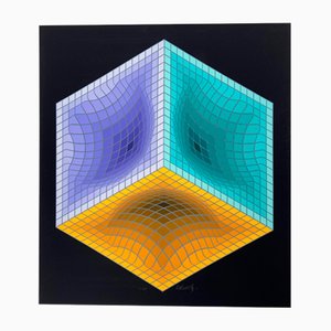 Vasarely - Kinetics 4 - 1965 1965-ICD-862597