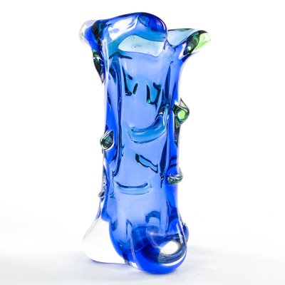 Vase by J. Hospodka for Chribska Glassworks, Czechoslovakia, 1960s-BKO-1823422