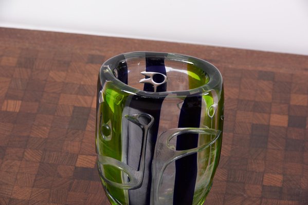 Vase by Vicke Lindstrand for Kosta Glassworks, 1960s Sweden-SFD-874666