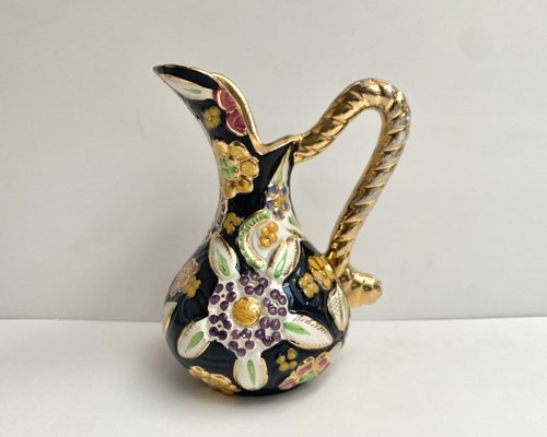 Vase Enamelled Ceramic Pitcher, 1950-GYX-1771363