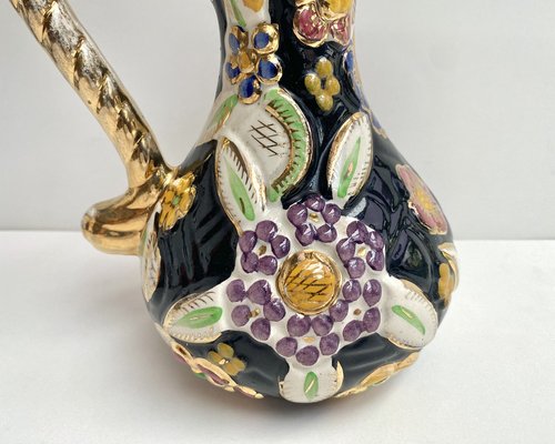 Vase Enamelled Ceramic Pitcher, 1950-GYX-1771363