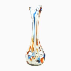 Vase from Hortensja Glassworks, Poland, 1970s-BKO-1451520