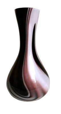 Vase in Colored Opaline Murano Glass by Moretti Carlo, 1970s-QRS-1436297