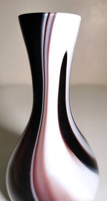 Vase in Colored Opaline Murano Glass by Moretti Carlo, 1970s-QRS-1436297