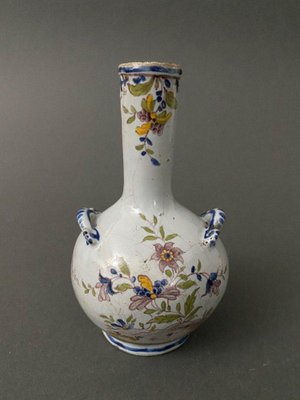 Vase in Earthenware from Nevers Camille Rulas Jules Brion, 1782-QKG-1743442