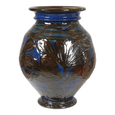 Vase in Marine Blue by Herman Kähler-MTD-1399768