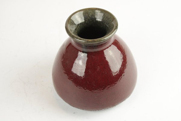 Vase in Oxblood Glaze by Otto Klaesson for Höganäs-HYQ-1226185