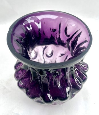 Vase in Purple from Ingrid Glas, 1970s-MJY-1718805