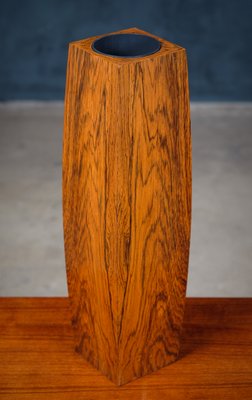 Vase in Rosewood, Denmark, 1960s-ZGQ-1131617