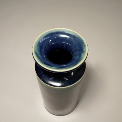 Vase in Stoneware with Harp Fur Glaze by Britt-Louise Sundell for Gustavsberg-SGX-1819442