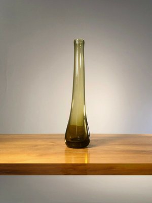 Vase Soliflore in Blown Glass by Claude Morin, 1960s-NLF-1309393