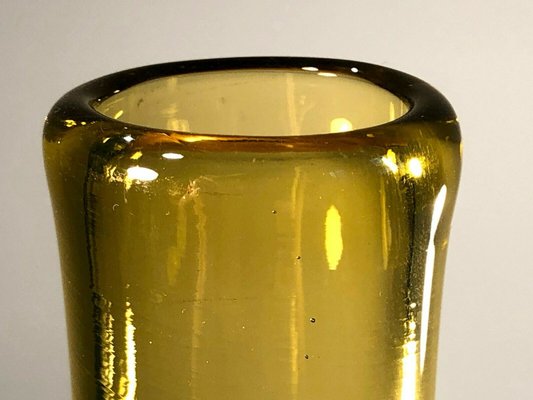 Vase Soliflore in Blown Glass by Claude Morin, 1960s-NLF-1309393