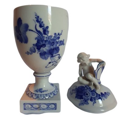 Vase with Cover from Royal Copenhagen-TCS-1081618