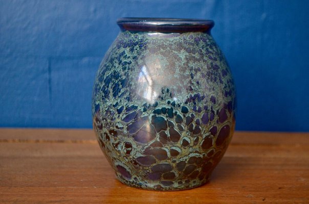 Vase with Crystalline Glaze, 1940s-AIU-1705998