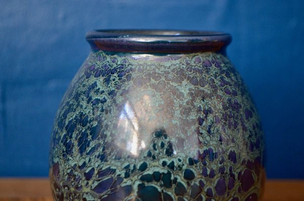 Vase with Crystalline Glaze, 1940s-AIU-1705998