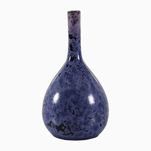 Vase with Purple Crystal Glaze by Holger Busch Jensen for Bing & Grøndahl, 1900s-QQ-1725525