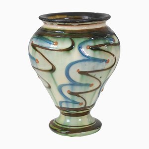 Vase with Swirl Design by Herman Kähler-MTD-1399767