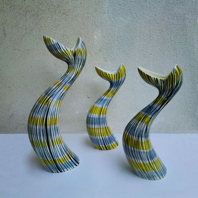 Vases from Alessio Tasca, 1950s, Set of 3-TIT-690200