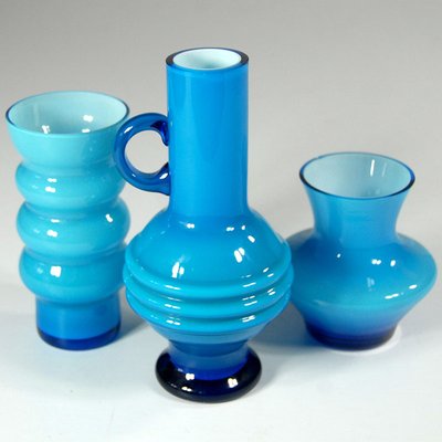 Vases from Friedrich Kristall, 1970s, Set of 3-GIW-872634