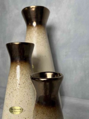 Vases from Otto Keramik, Set of 3-DWL-1347205