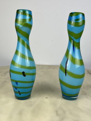 Vases in Murano Polychrome, 1970s, Set of 2-YST-1743568