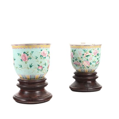 Vases in Porcelain, Set of 2-VMM-1693681