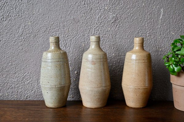 Vases in Sandstone, Set of 3-AIU-1717974