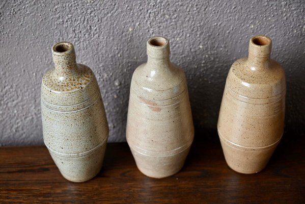 Vases in Sandstone, Set of 3-AIU-1717974