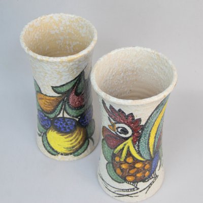 Vases in Toledan Ceramics by Pablo Sanguino, 1960s, Set of 2-NE-1821953