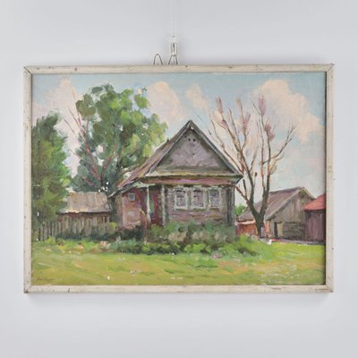 Vasily Vasilievich Serov, Summer Day, 1973, Oil on Canvas, Framed-WMV-1129651