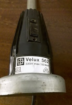 Velux Table Lamp with Magnetic Base and Adjustable Sides from Meyer, 1970s-HOI-821958