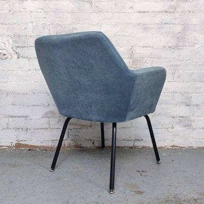 Velvet Armchair, 1960s-CQZ-963311