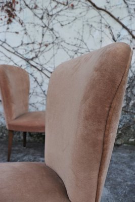 Velvet Armchairs, 1950s, Set of 2-KNM-859384