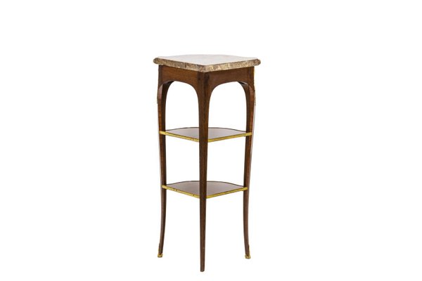 Veneer Corner Console Tables in Rosewood by Germain-Maximilien Durand, 1880s-CEJ-996146