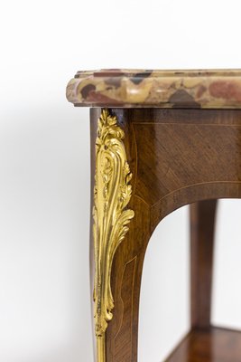 Veneer Corner Console Tables in Rosewood by Germain-Maximilien Durand, 1880s-CEJ-996146