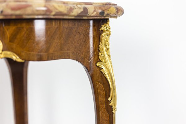 Veneer Corner Console Tables in Rosewood by Germain-Maximilien Durand, 1880s-CEJ-996146