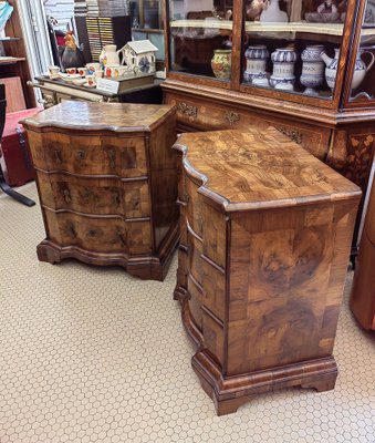 Venetian Bedside Tables, 18th Century, Set of 2-ZFY-1787416