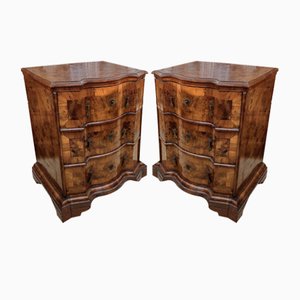 Venetian Bedside Tables, 18th Century, Set of 2-ZFY-1787416