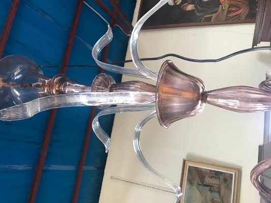 Venetian Chandelier in Murano Glass, 1940s-WQQ-1261321