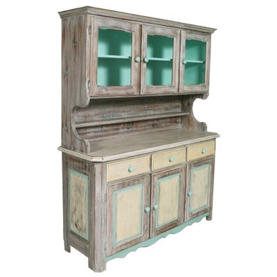 Venetian Cupboard in Larch, 1940s-NJV-1317583