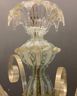 Venetian Murano Art Glass Chandelier from Venini-JJC-1286910