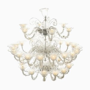 Venetian Murano Crystal Chandelier, 1970s-NQ-886009