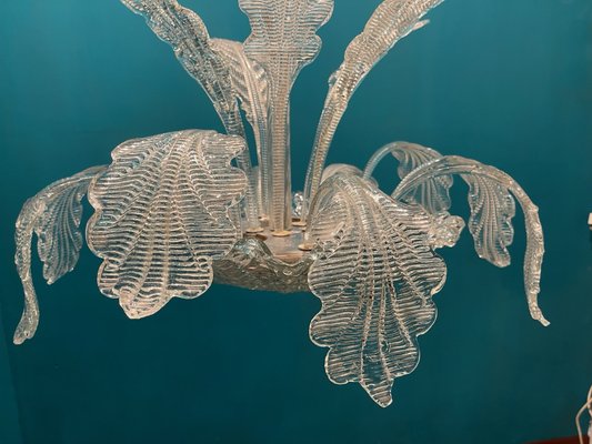 Venetian Murano Glass Chandelier by Ercole Barovier, 1950s-JJC-1734310