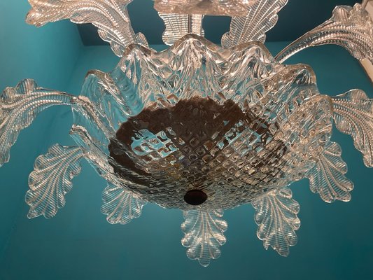 Venetian Murano Glass Chandelier by Ercole Barovier, 1950s-JJC-1734310