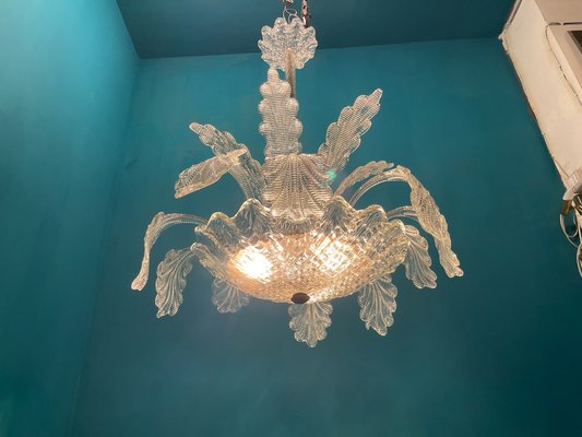 Venetian Murano Glass Chandelier by Ercole Barovier, 1950s-JJC-1734310