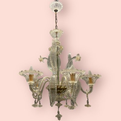 Venetian Murano Glass Chandelier from Made Murano Glass, 1960s-JJC-1716422