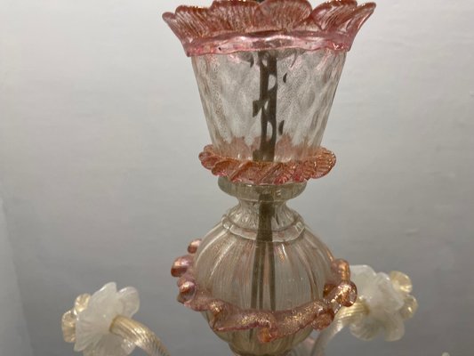 Venetian Murano Glass Chandeliers, 1960s, Set of 2-JJC-1780055