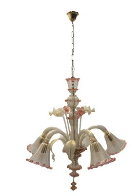 Venetian Murano Glass Chandeliers, 1960s, Set of 2-JJC-1780055