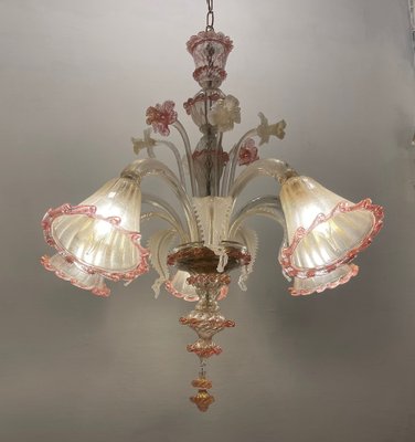 Venetian Murano Glass Chandeliers, 1960s, Set of 2-JJC-1780055